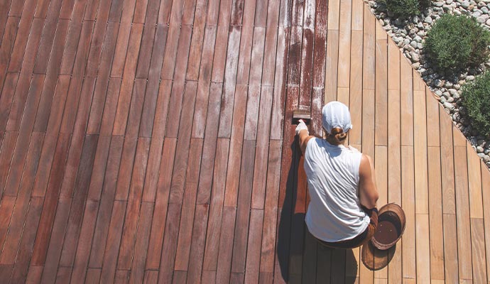 Decks painting