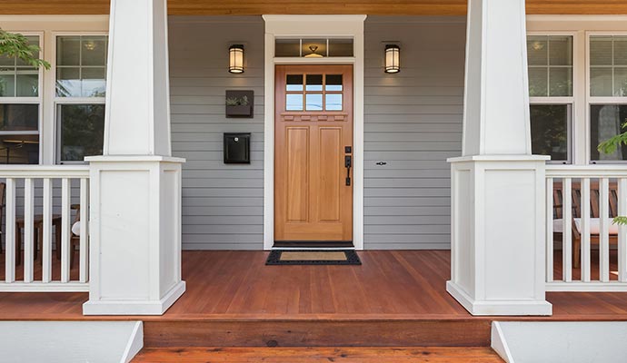 Painted porches