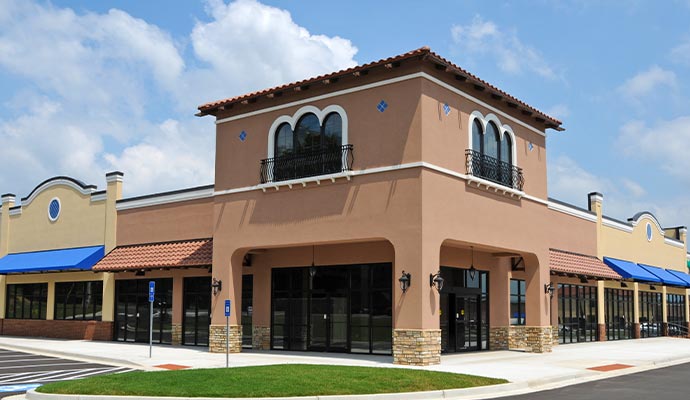 Strip mall