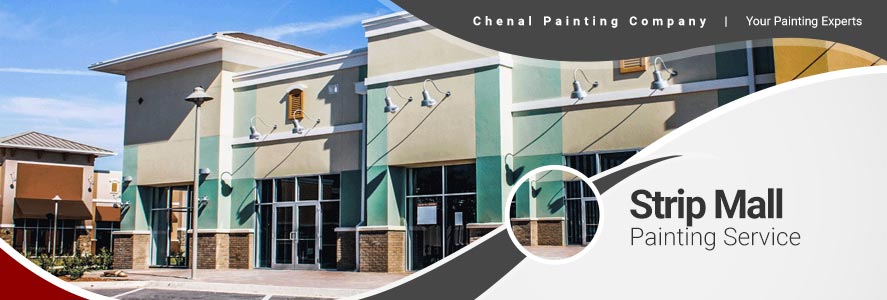 Strip Mall Painting in Little Rock, AR