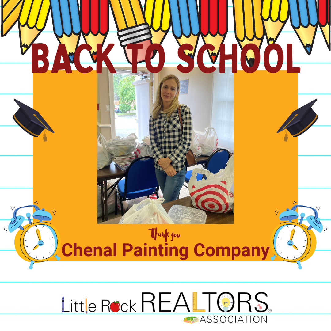 Chenal Painting Back to School supply donation