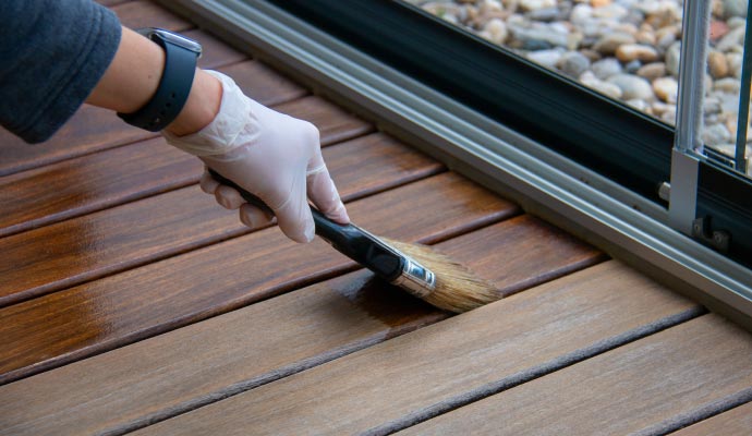 Deck painting