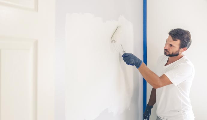 Eggshell paint