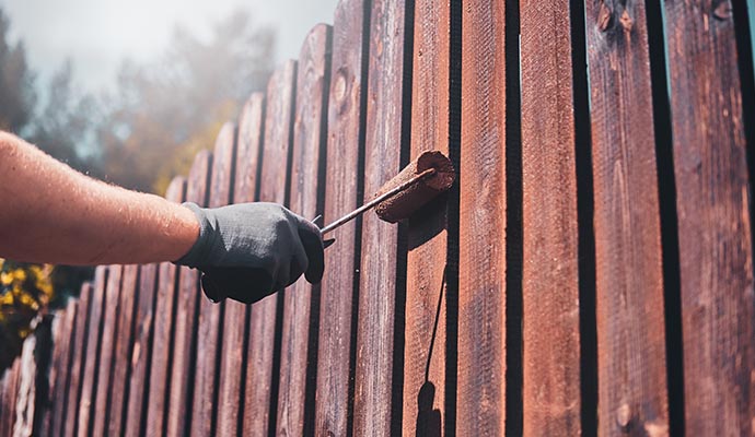 Fence Painting and Staining Services