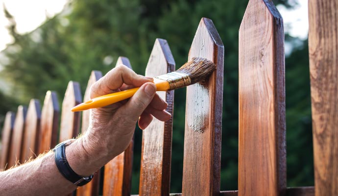 Fence painting