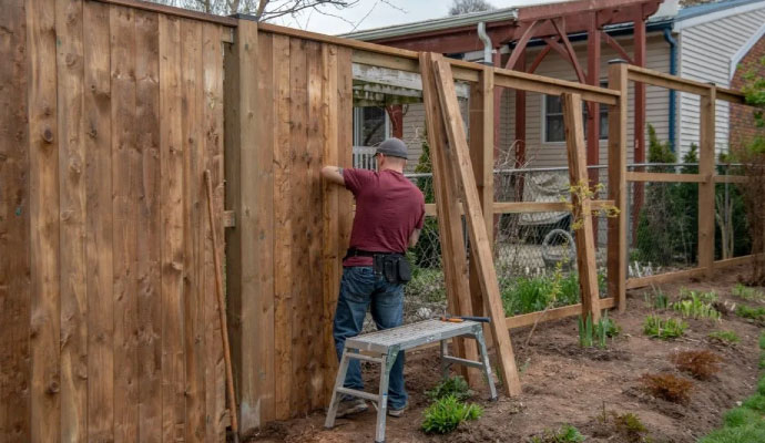 Fencing installation service