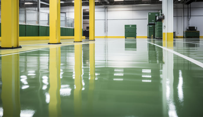 epoxy resin floor in Little Rock
