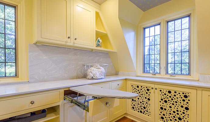 interior laundry room