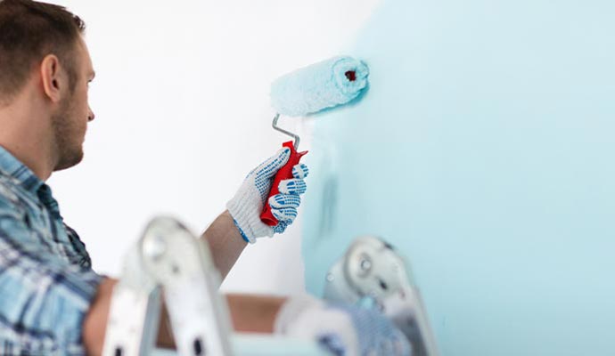 Smooth Eggshell Wall Finish in Little Rock and Conway