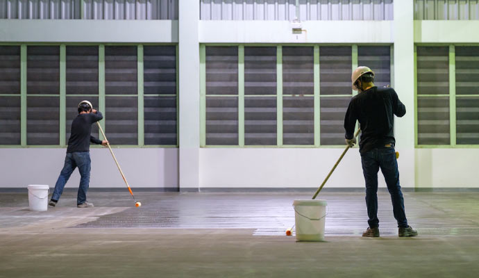 roller for spreading epoxy